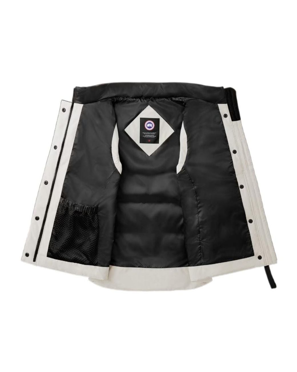Canada Goose White Freestyle Vest