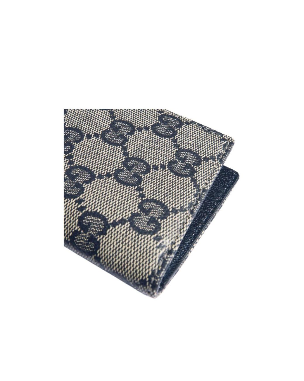 Gucci Gray Essence Classic Card Case for men