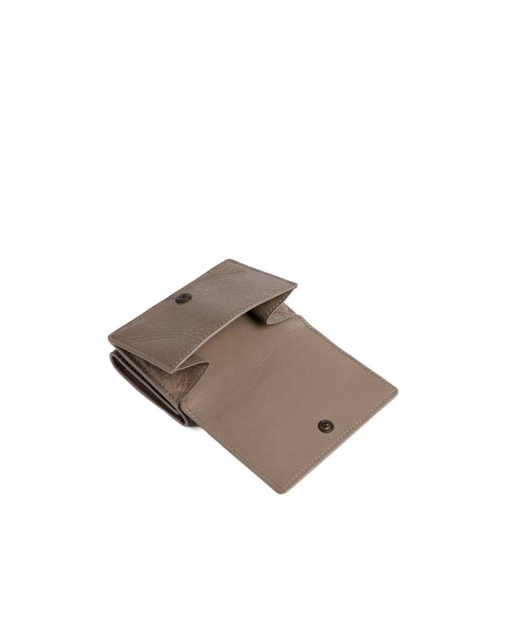Balenciaga Brown Le City Mini Wallet