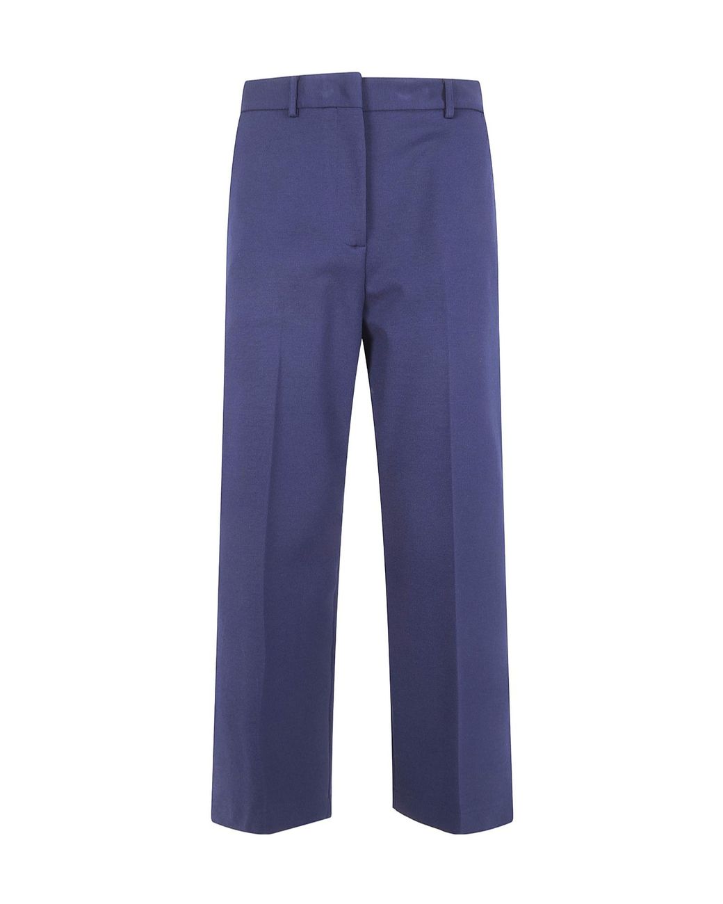 Liviana Conti Blue Danny Straight Trousers