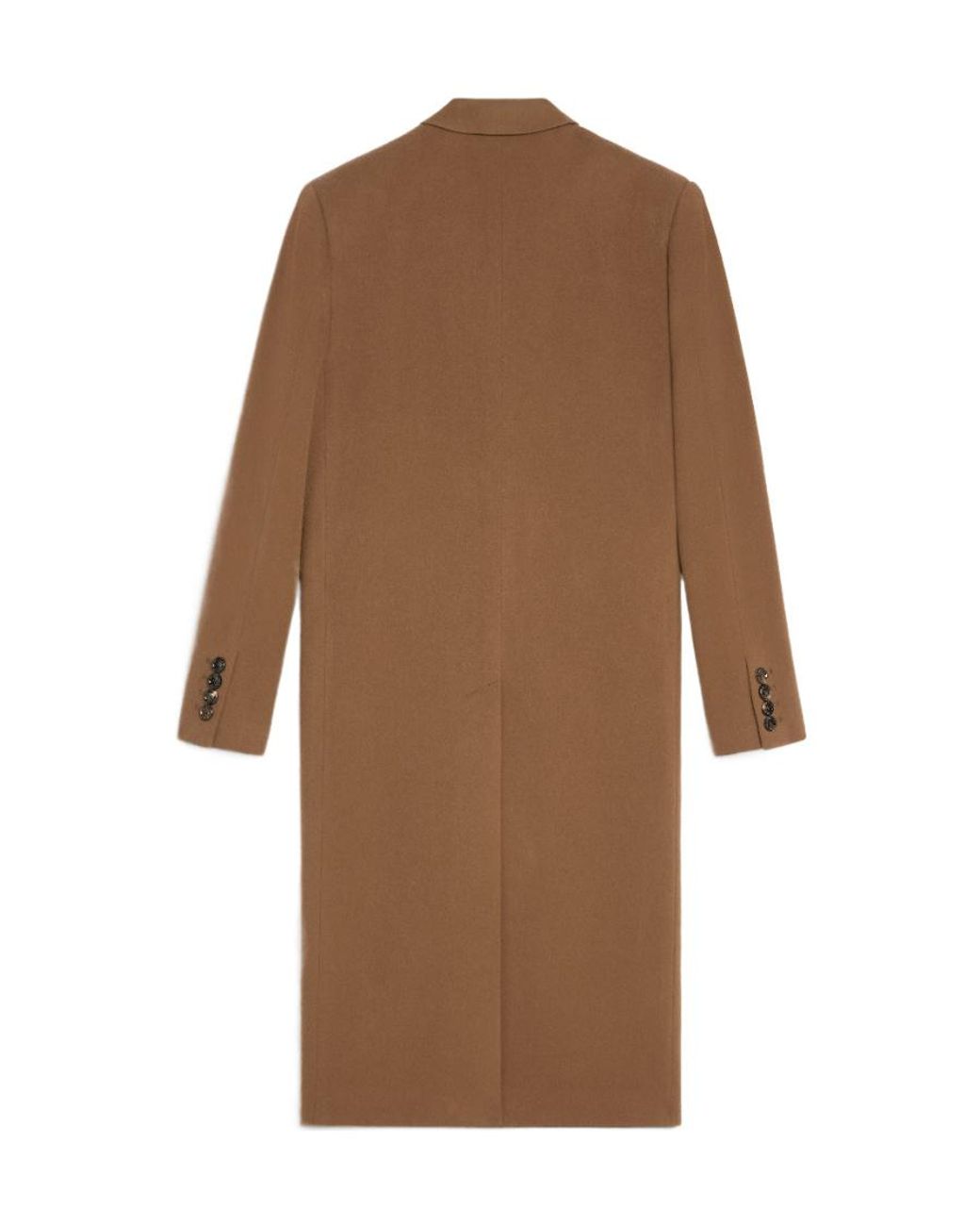Céline Brown Notch Collar Coat
