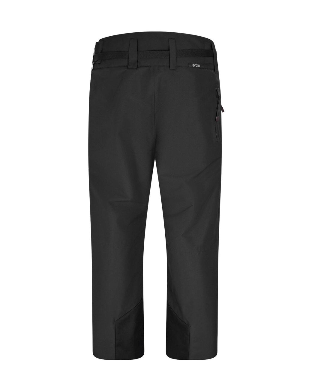 Prada Black Straight Outdoor Trousers for men