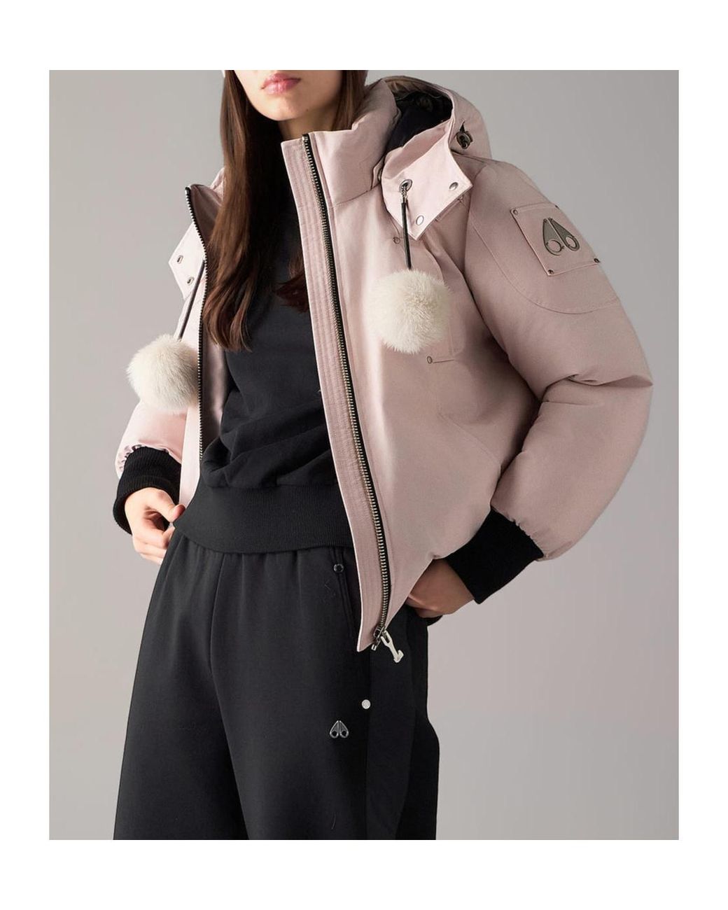 Moose Knuckles Multicolor Zipper Down Jacket