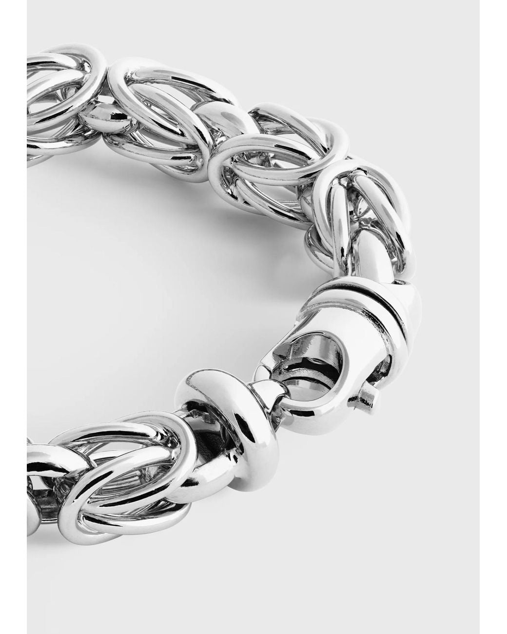 Totême Metallic Totême Byzantine Chain-Linked Bracelet