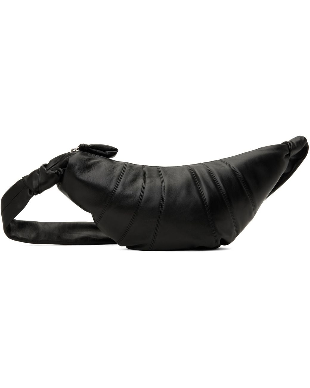 Lemaire Black Croissant Medium Shoulder Bag for men