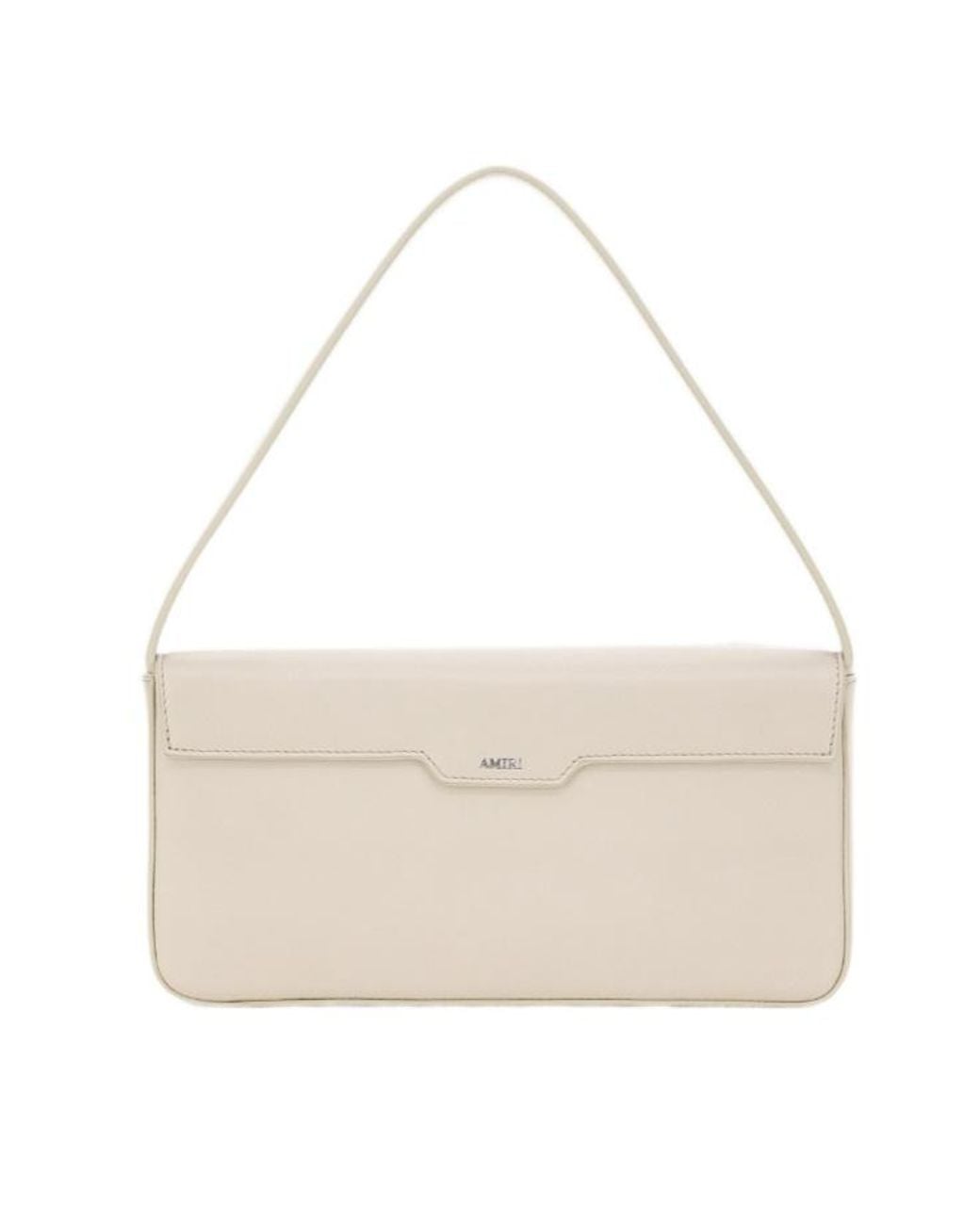 Amiri Natural Foldover Top Shoulder Bag