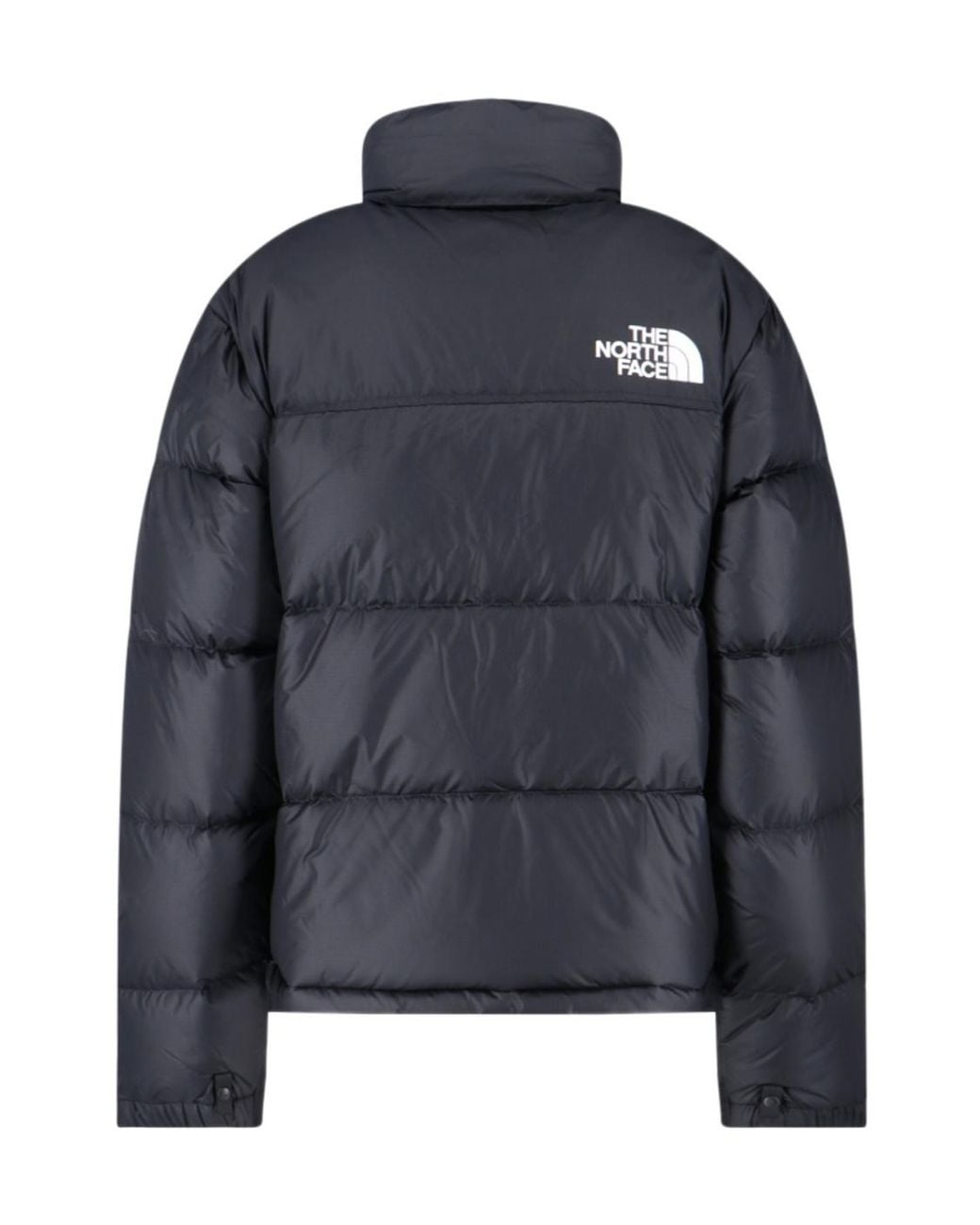 The North Face Black Lightweight Puffer Jacket With High Collar