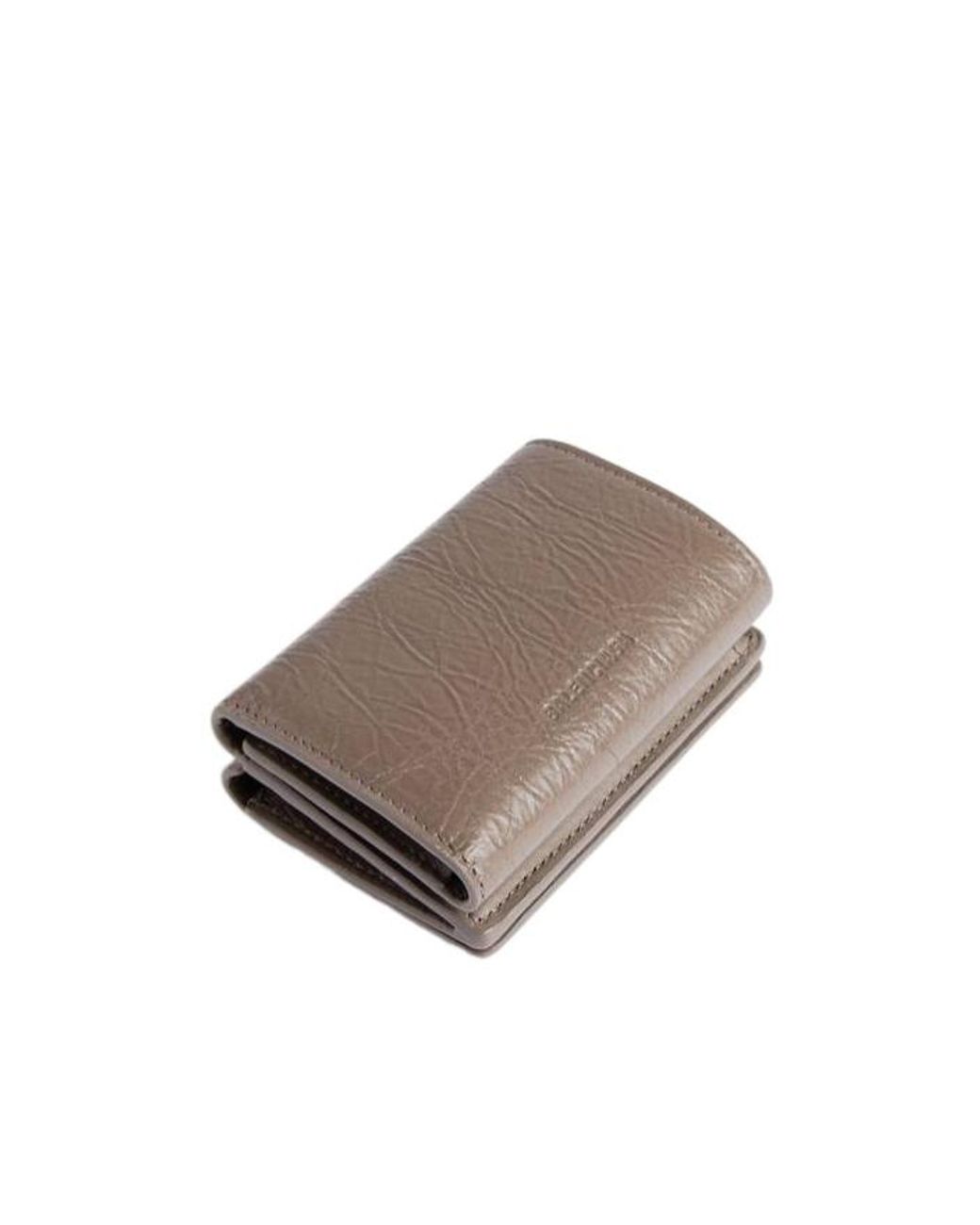 Balenciaga Brown Le City Mini Wallet