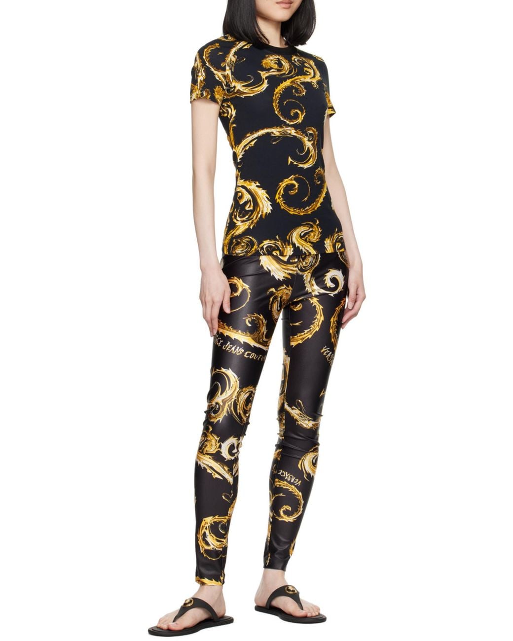 Versace Brown Casual Flat Shoes
