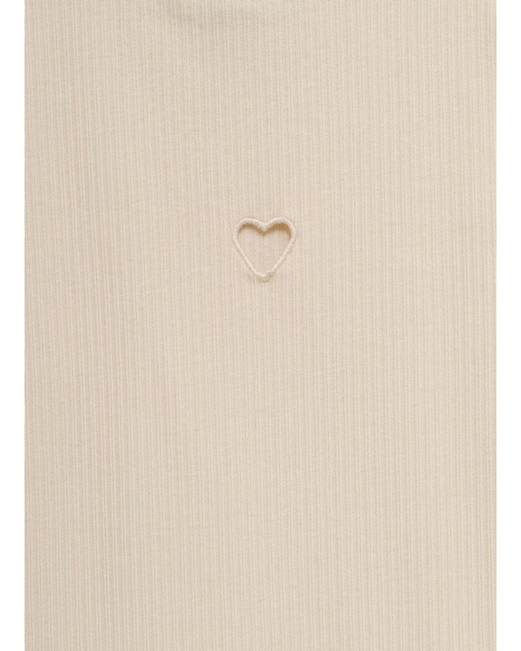 Baserange Natural Round Neck Sleeveless Vest