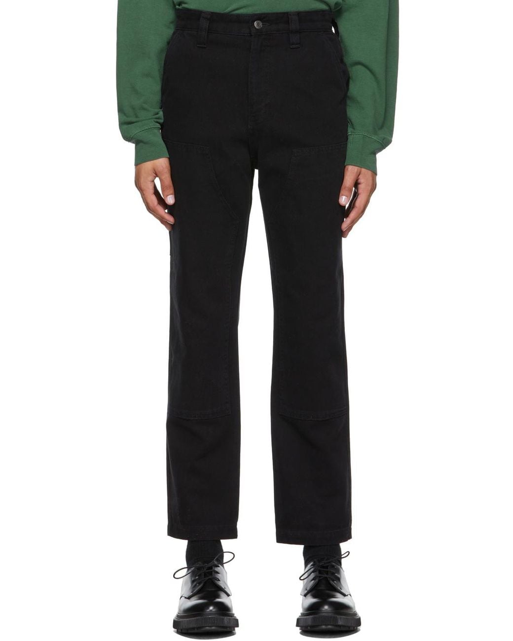 Stussy Black Stüssy Utility Cargo Pants for men