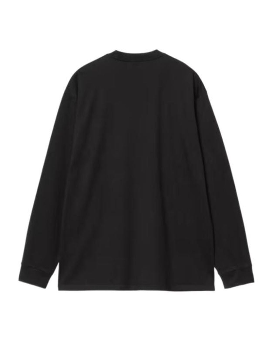 Carhartt Black Pocket Heart Long-Sleeve T-Shirt for men