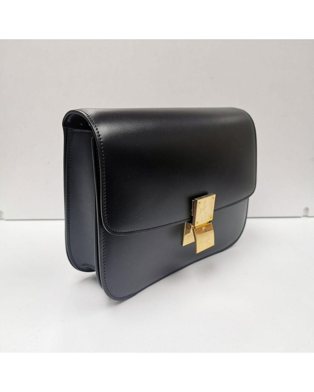 Céline Black Medium Classic Bag