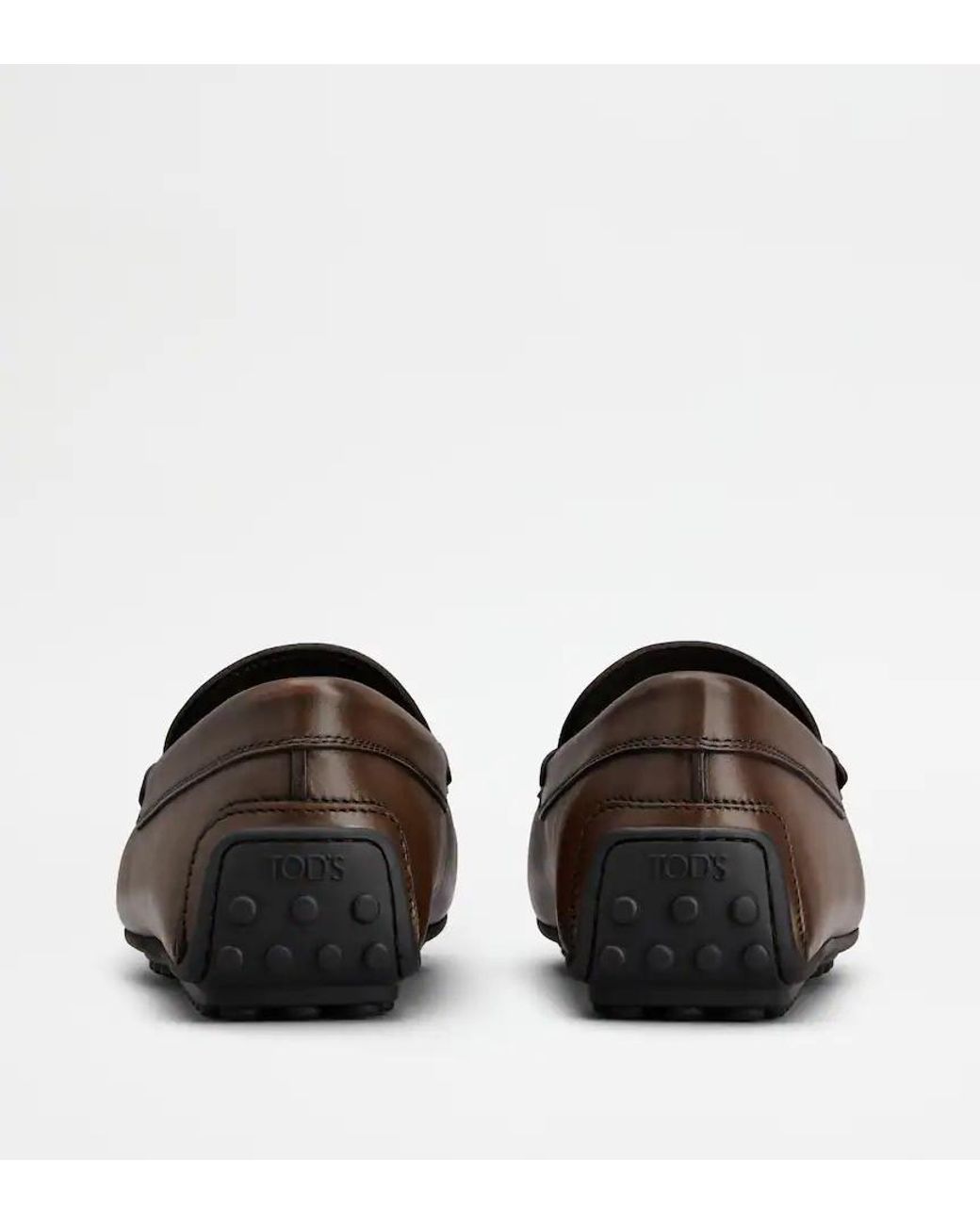 Tod's Brown City Gommino Loafers for men
