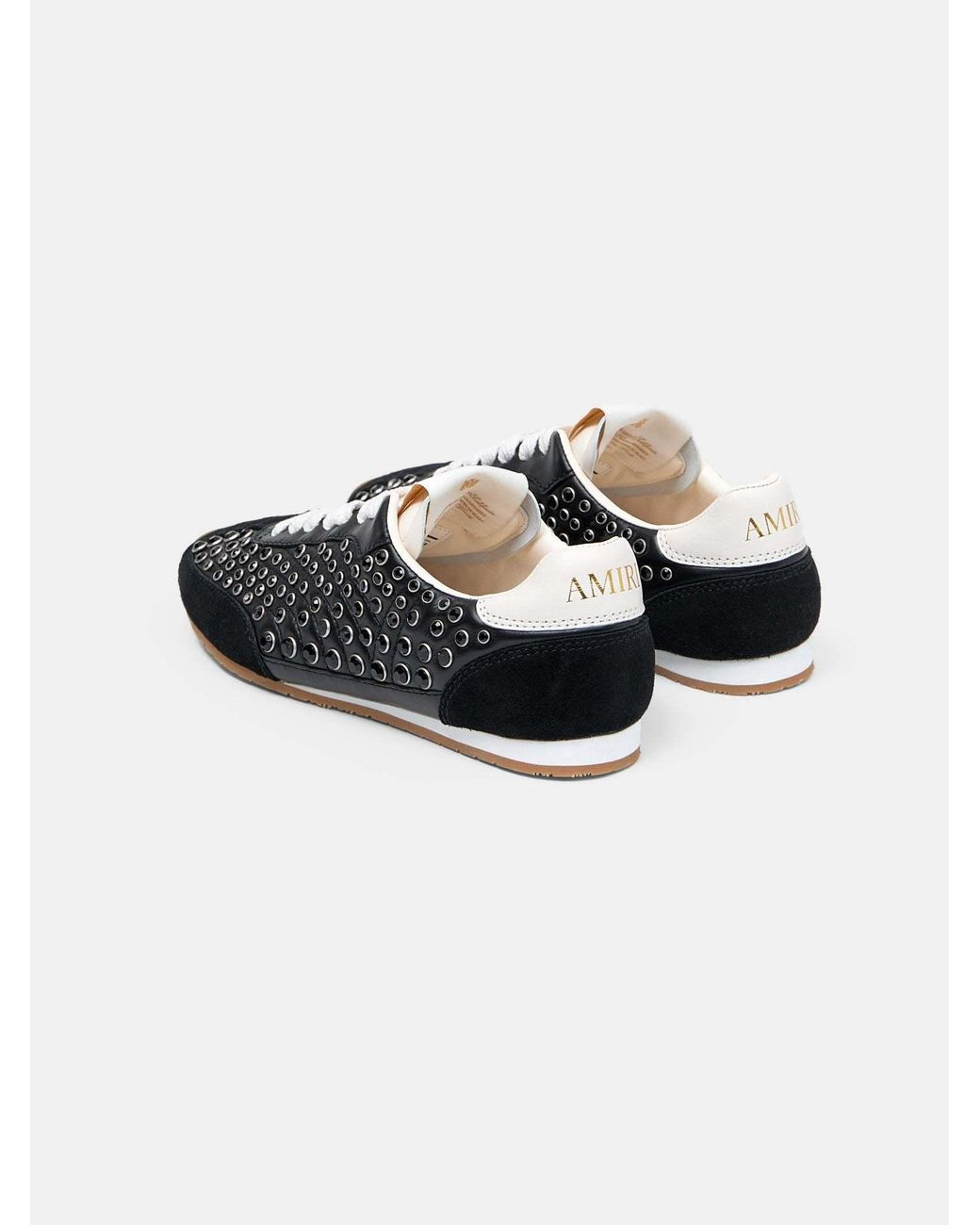 Amiri Blue Low Top Lace Up Sneakers