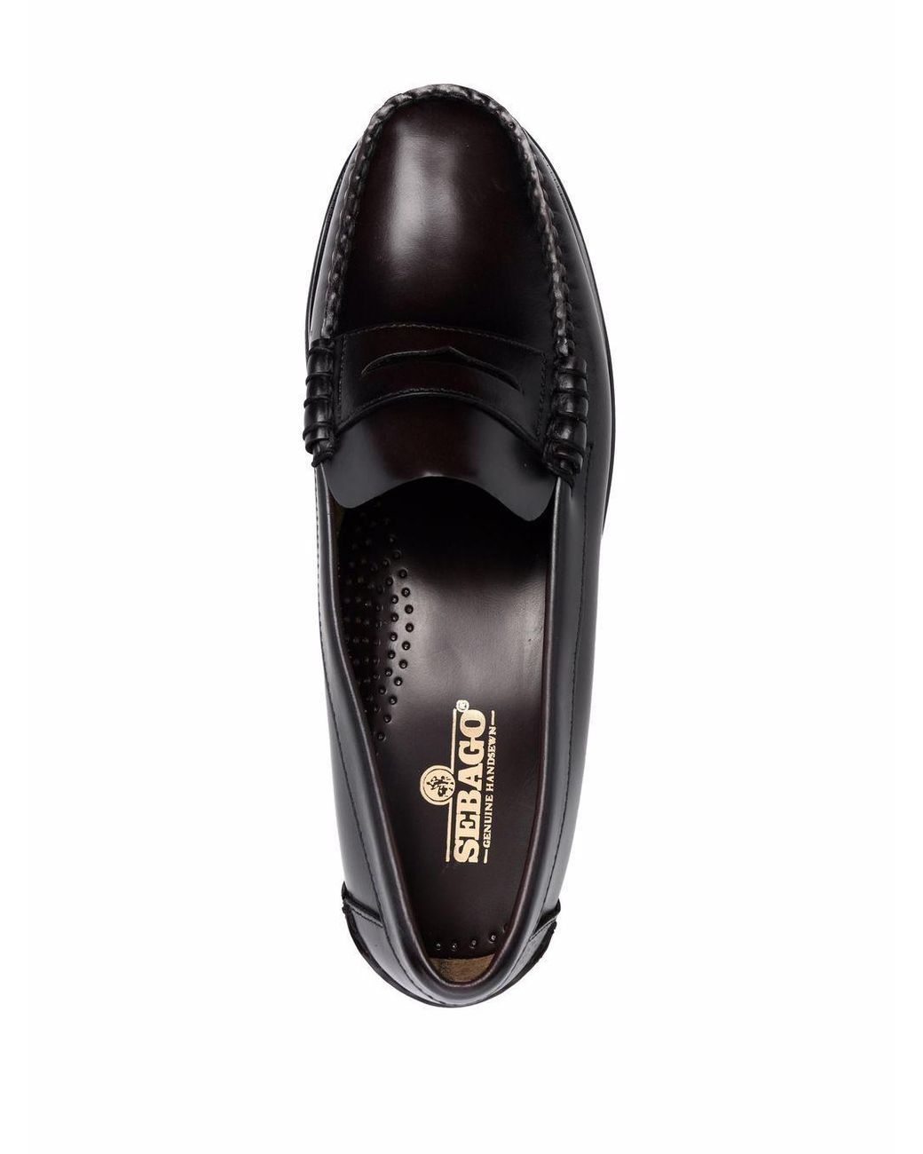 Sebago Black Penny Loafers for men