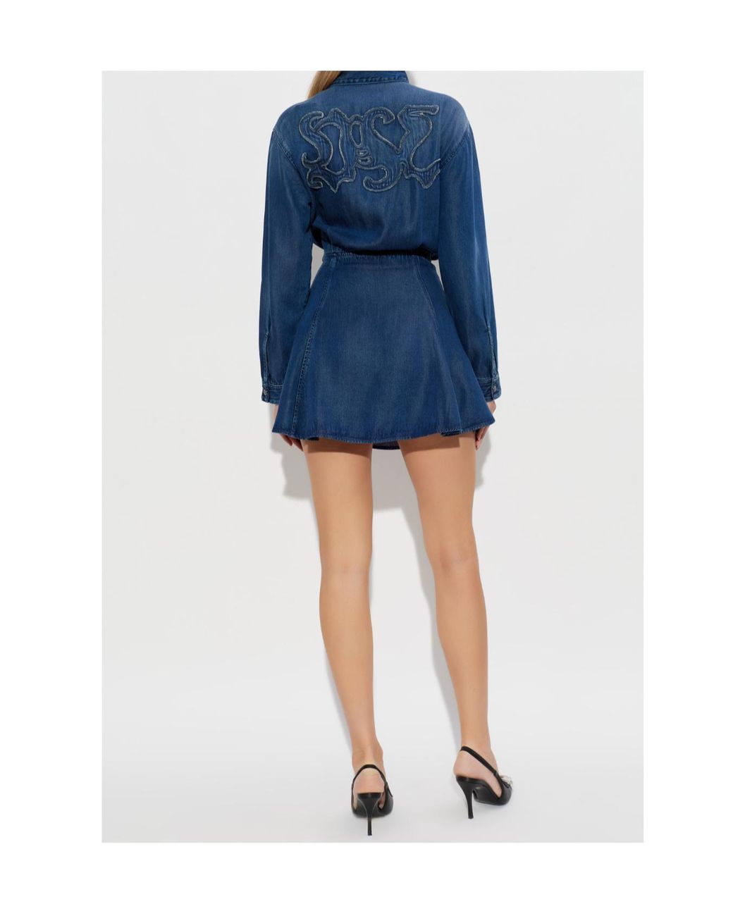 DIESEL Blue De-Drevia- Denim Dress