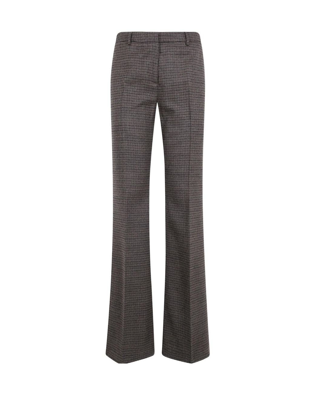 Etro Gray Straight Leg Pants