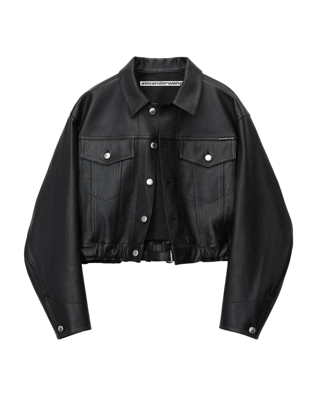 Alexander Wang Black Locomotive Leather Jacket