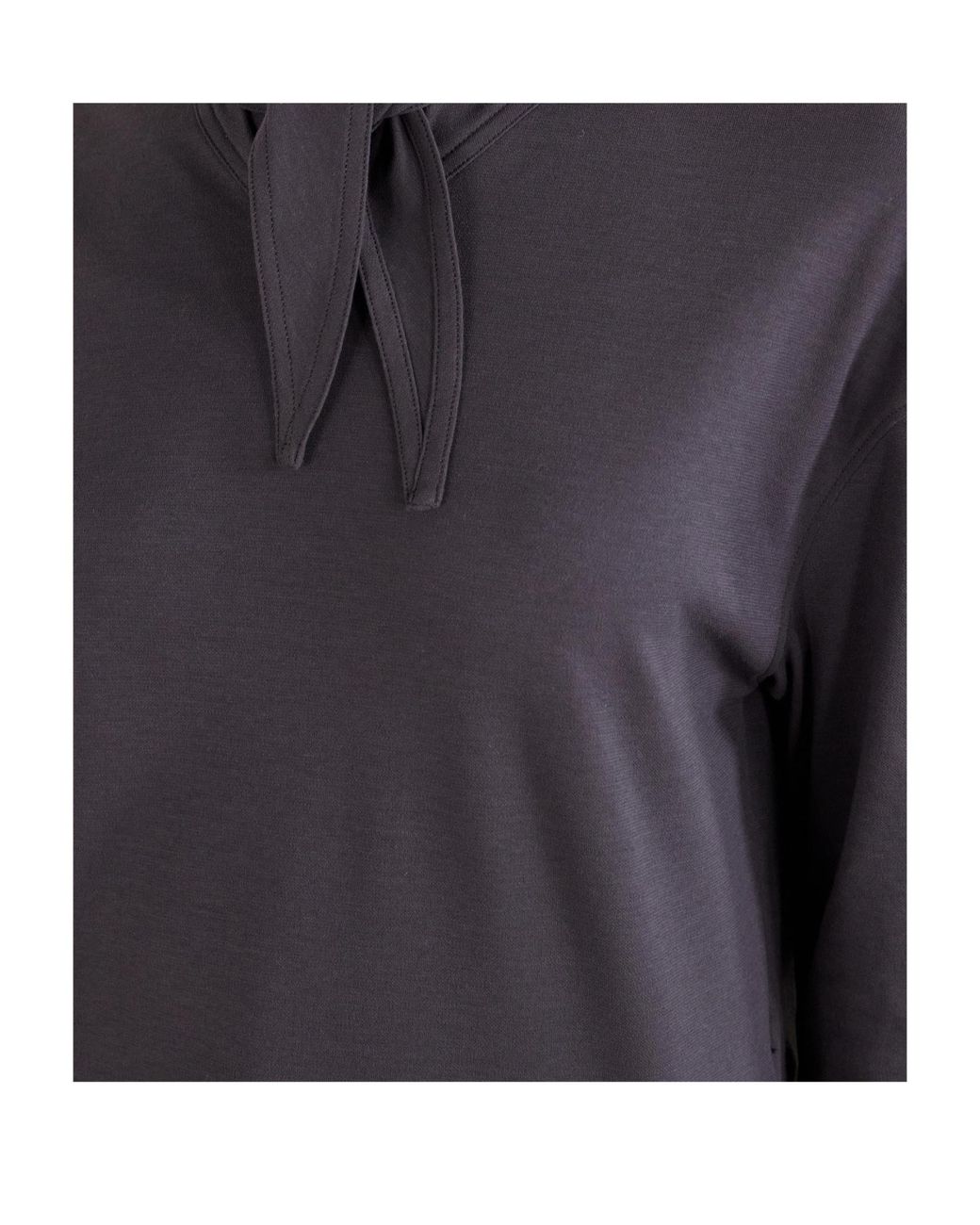 Lemaire Blue Tie-Fastening T-Shirt