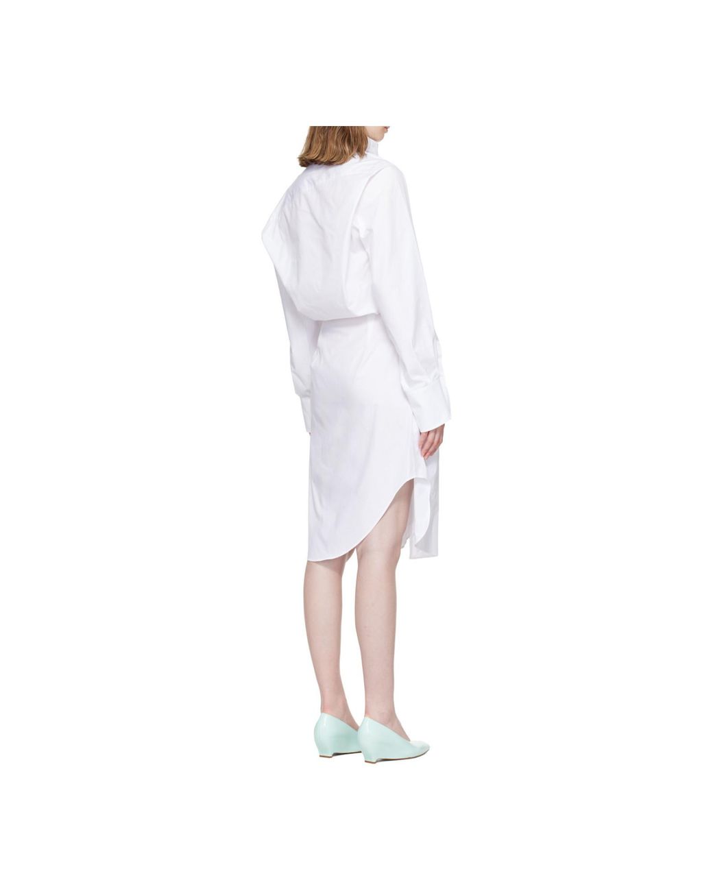 Vivienne Westwood White Drunken Shirt Dress