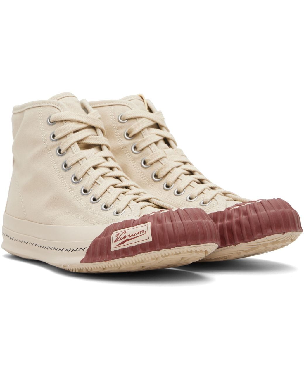 Visvim Natural Skagway Hi High-Top Sneakers for men
