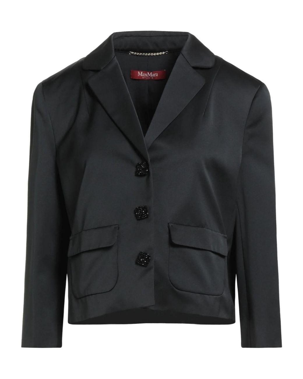 Max Mara Black Single- Suit Jacket