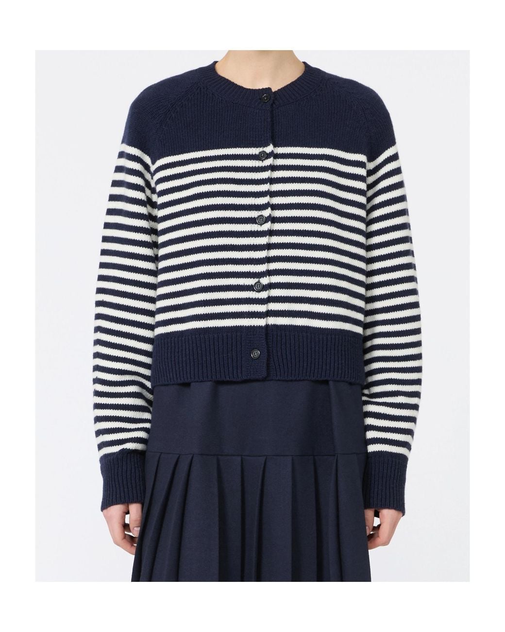 Weekend by Maxmara Blue Long-Sleeved Knitwear