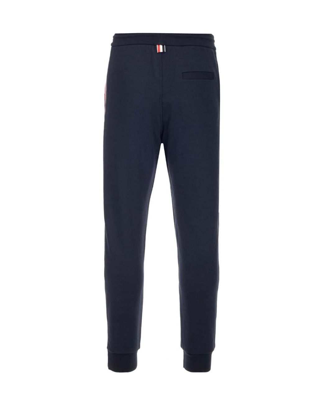 Thom Browne Blue Dark Logo Sweatpants for men