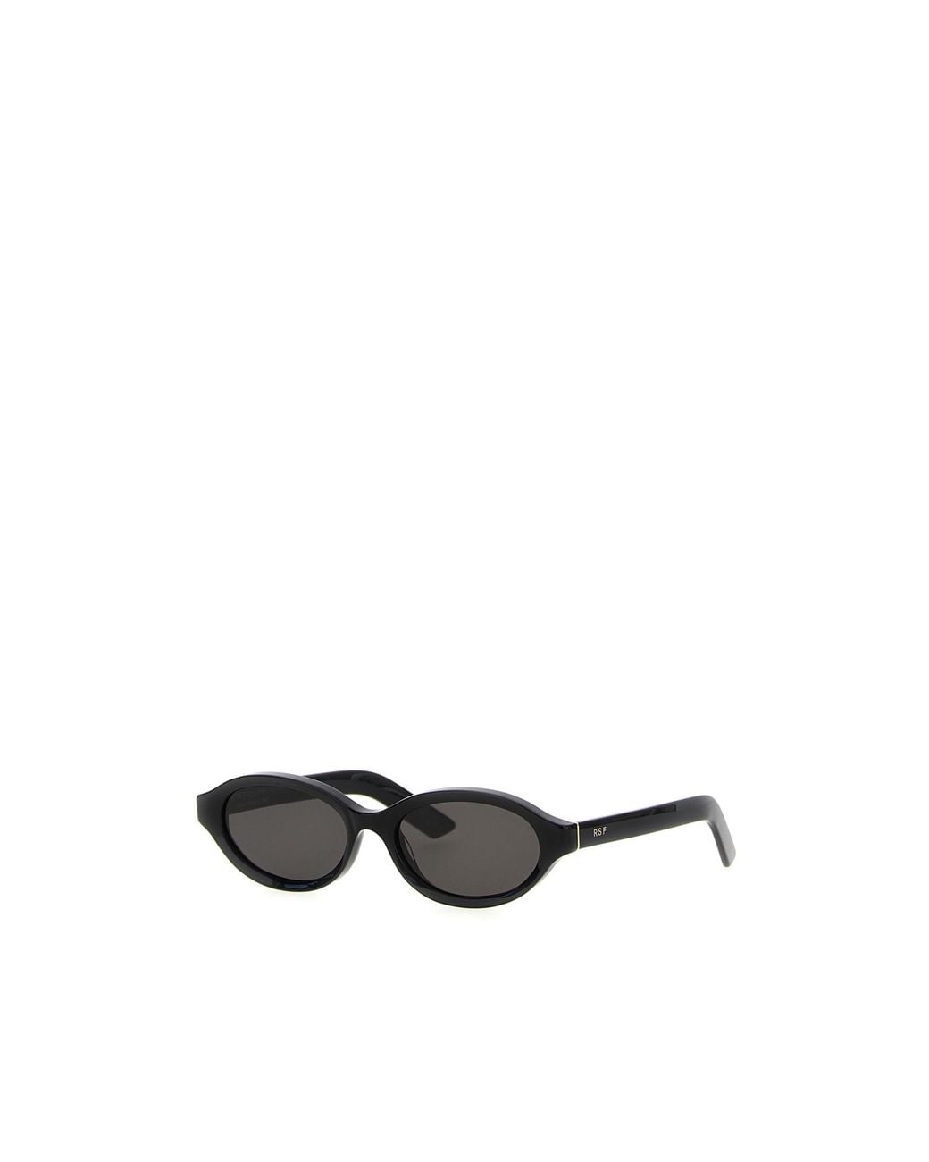 Retrosuperfuture White Parola Oval Frame Sunglasses for men