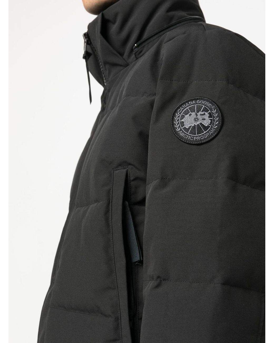 Canada Goose Blue Wyndham Hooded Padded Jacket for men
