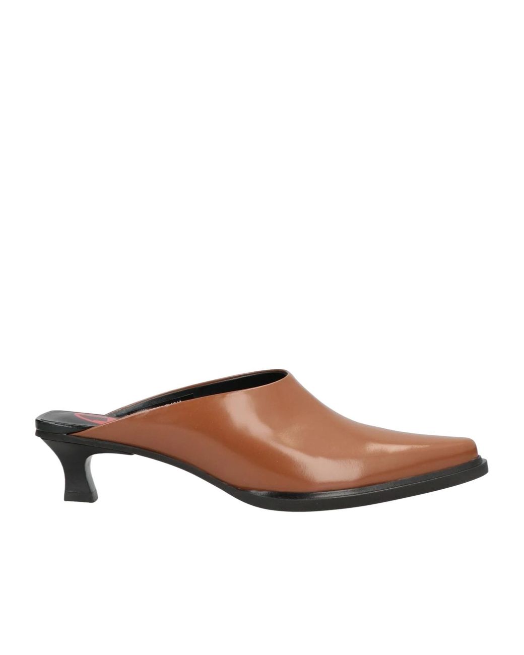 DIESEL Brown Simple Solid-Colored Leather Shoes