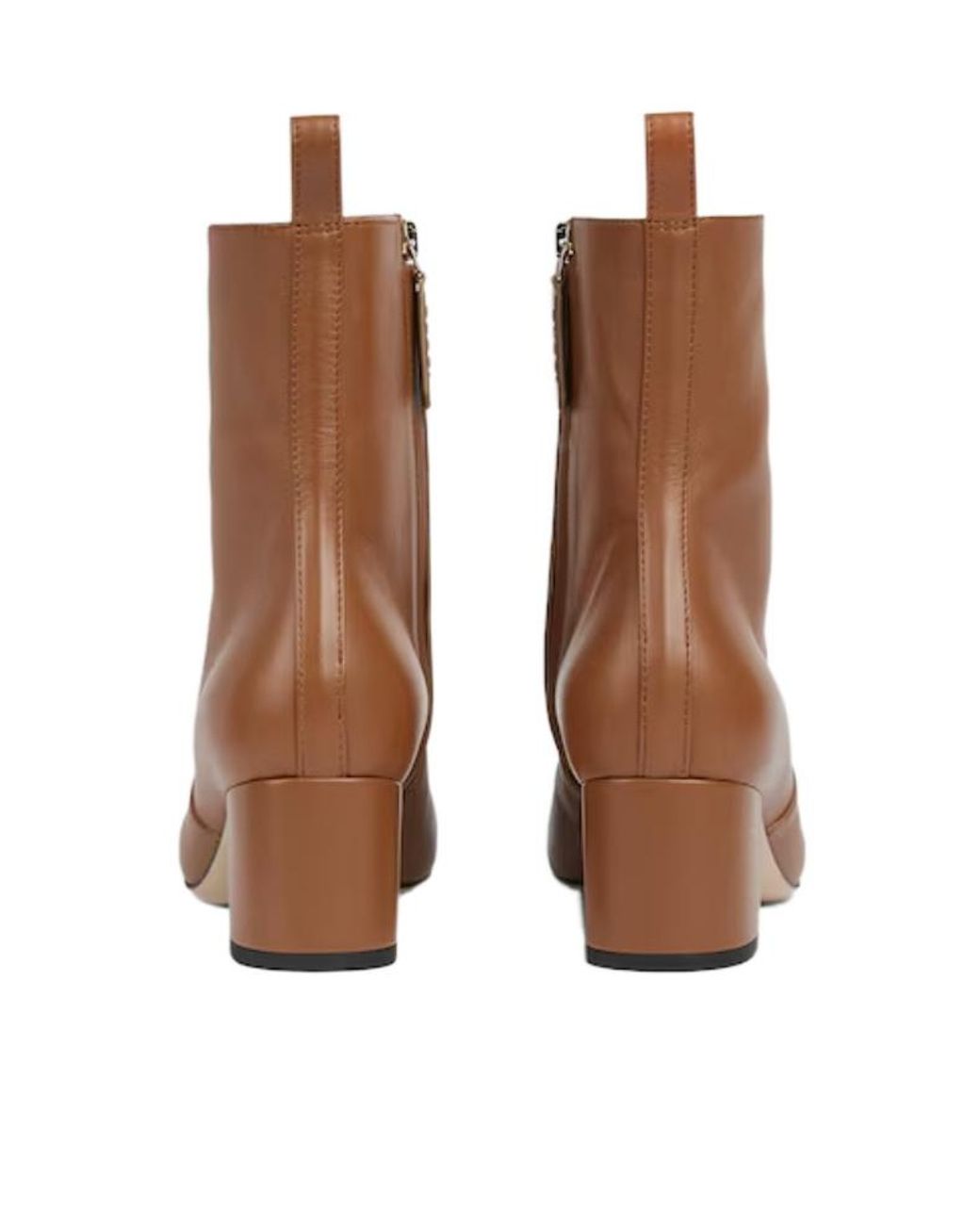 Gucci Brown Ankle Boot With Horsebit