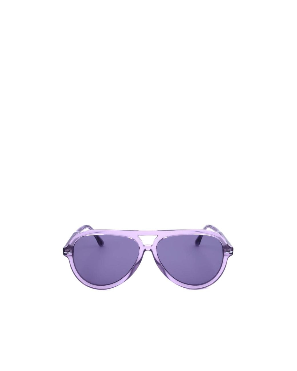 Isabel Marant Purple Aviator Frame Sunglasses