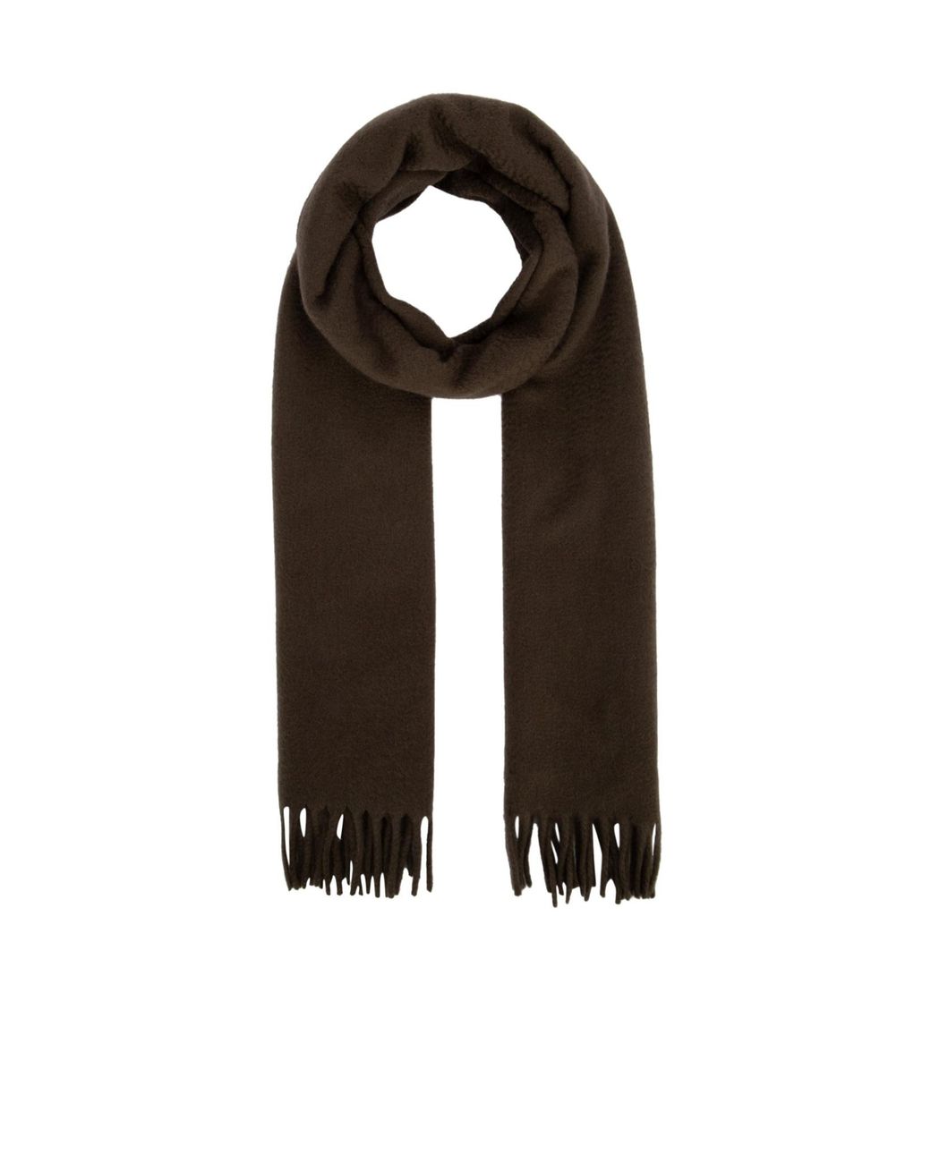 Loro Piana Black Fraser Detail Scarf for men