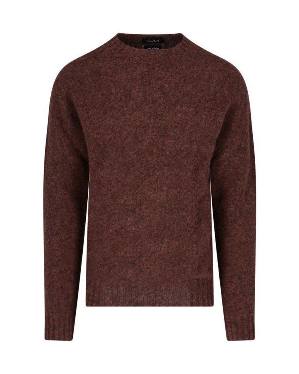 Howlin' By Morrison Brown Birth Of The Cool Wool Jumper for men