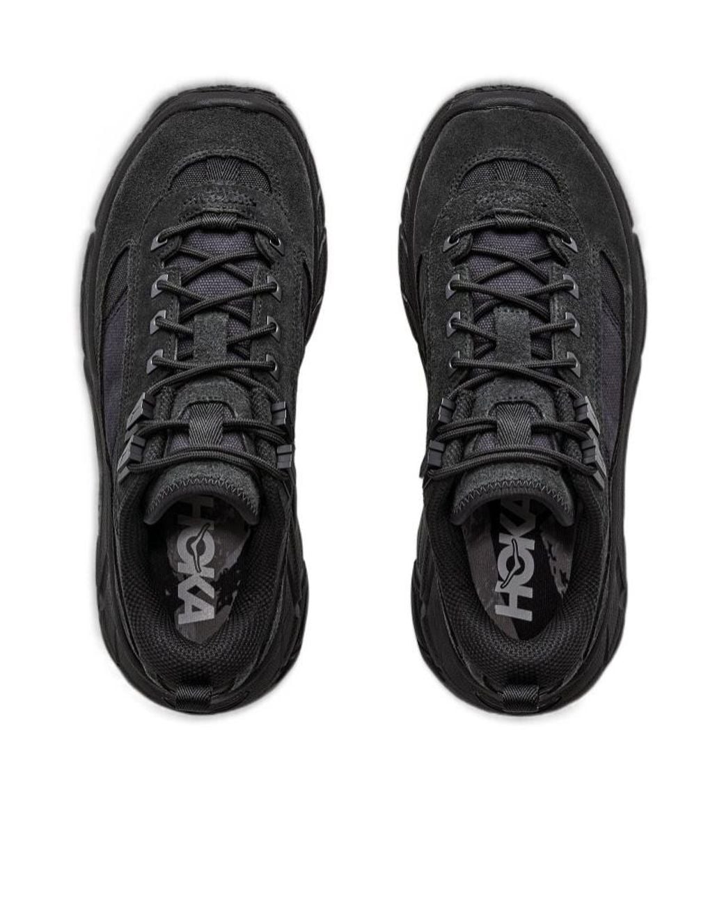 Hoka One One Black Tor Summit Fld Low-Top Sneakers for men