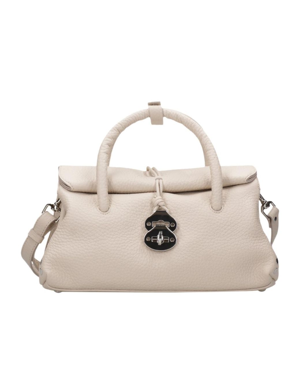 Zanellato Natural Dotta Centauro Small Top Handle Bag