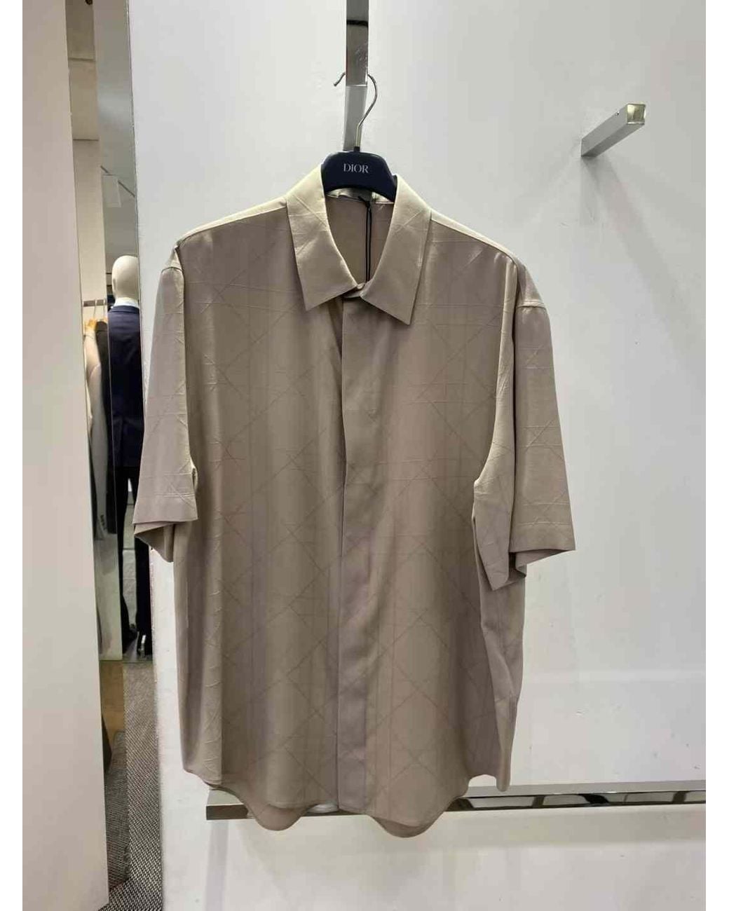 Dior White Homme Icons Short-Sleeved Shirt for men