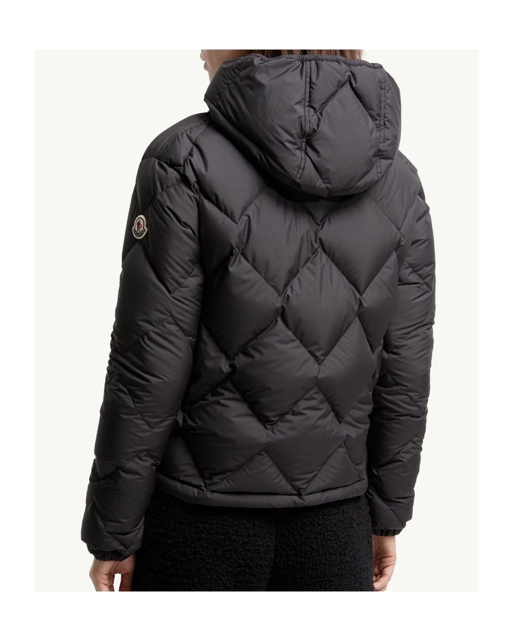 Moncler Black 'arvouinne' Down Jacket