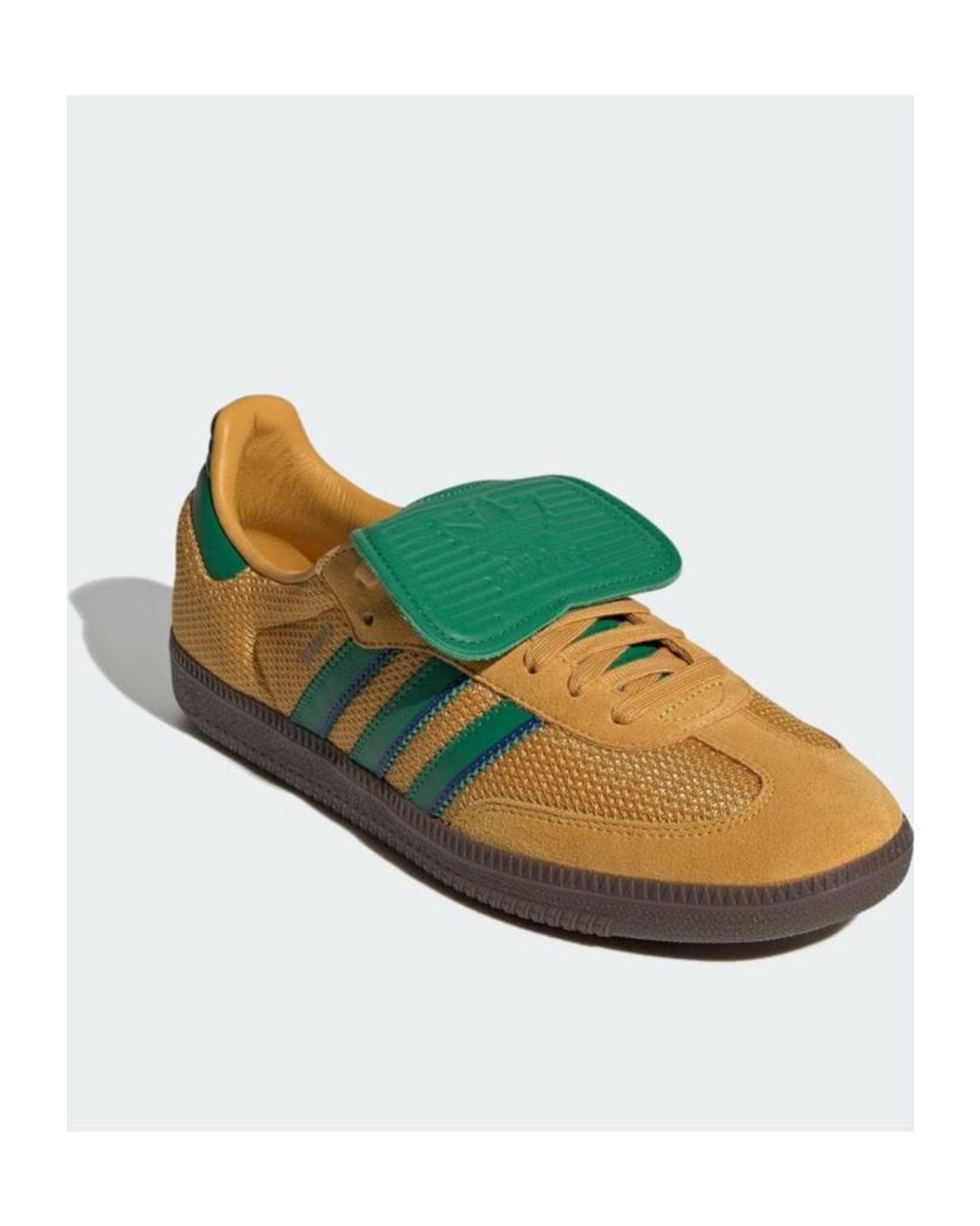 Adidas Originals Green Samba Og Lace-Up Sneakers for men