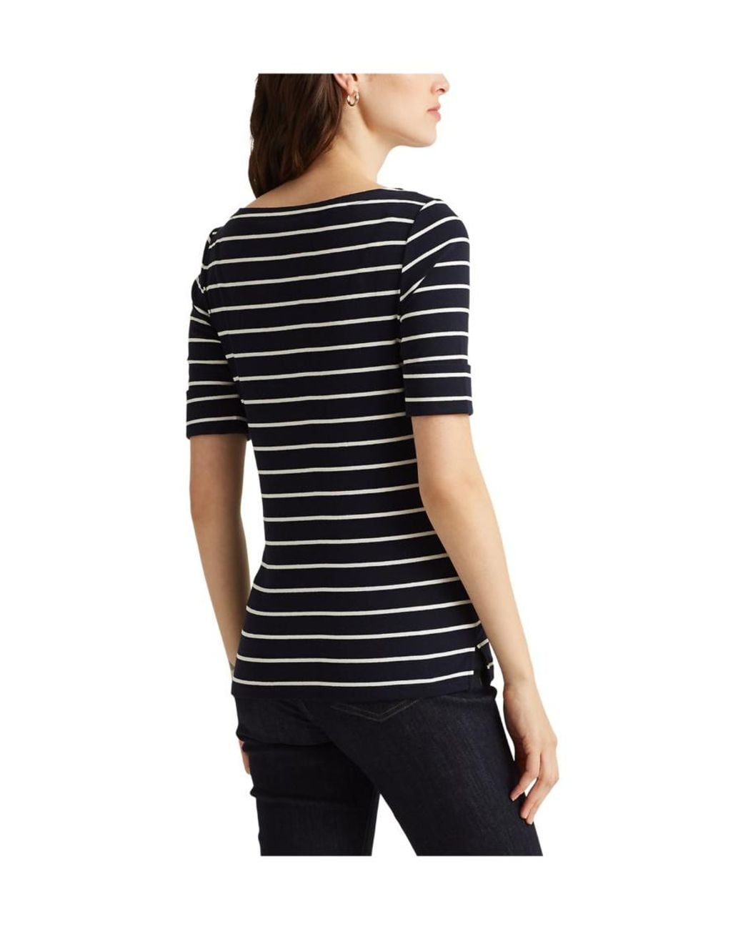 Ralph Lauren Blue Striped T-Shirt
