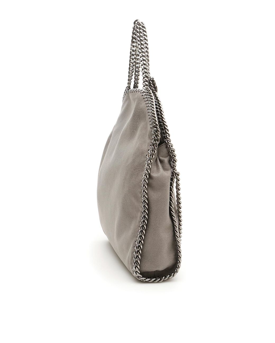 Stella McCartney Gray Falabella Chain-Linked Tote Bag
