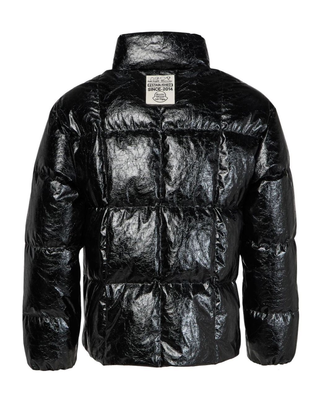 Moncler Black X Palm Angels Cotton Coat for men