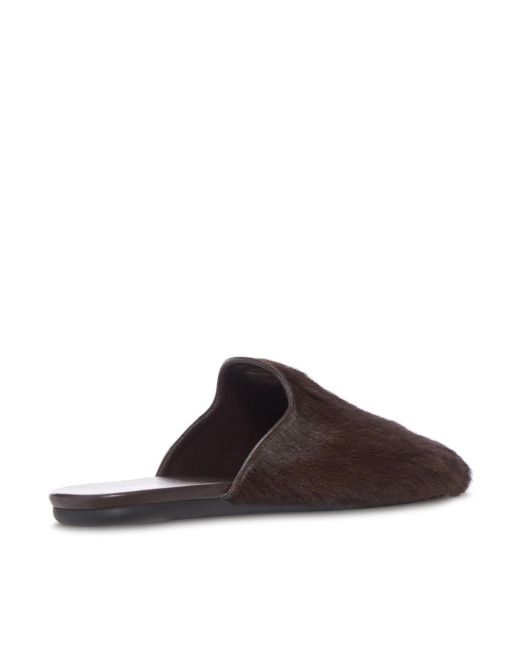 Prada Brown Leather Slippers