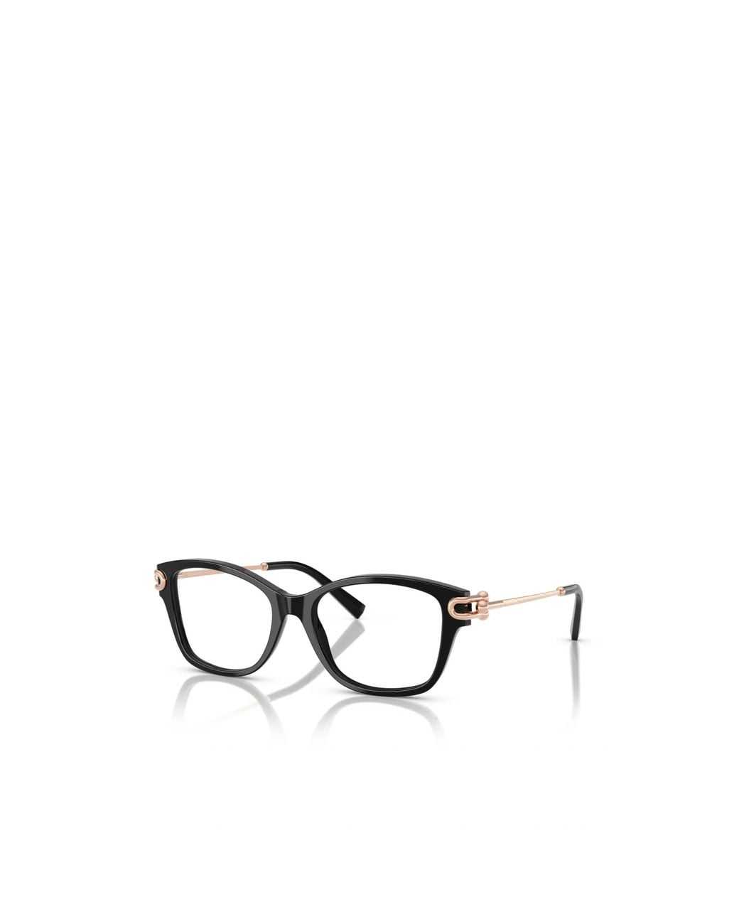 Tiffany & Co White Rectangle Frame Glasses