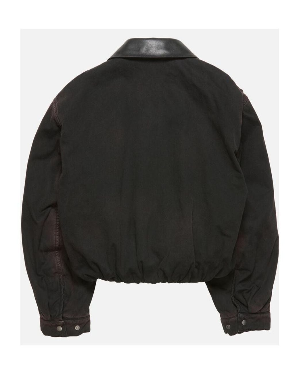 Acne Black Bomber Jacket