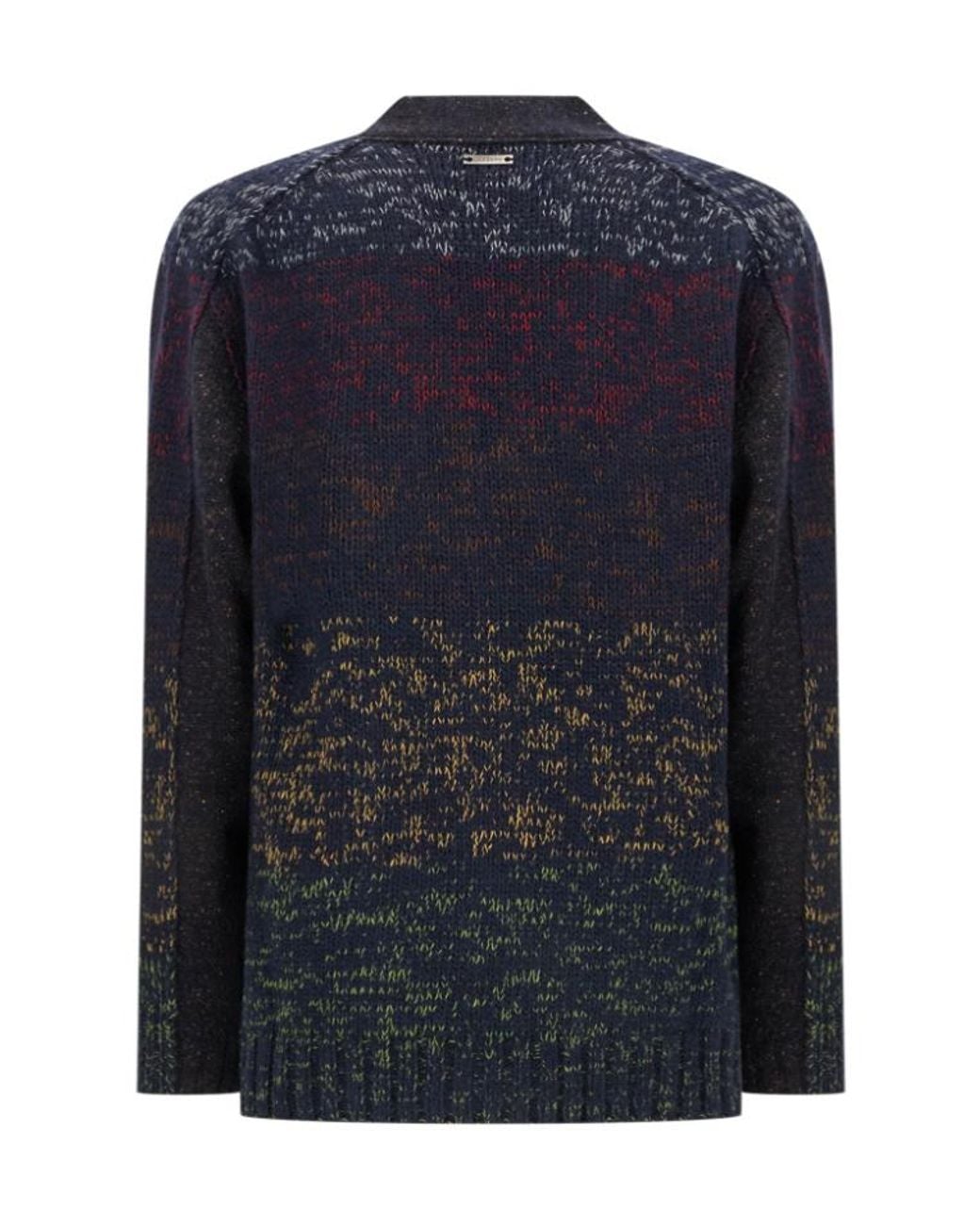 Iceberg Blue Long-Sleeved Cardigan