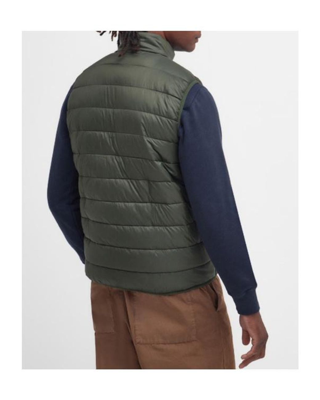 Barbour Green Bretby Padded Gilet for men