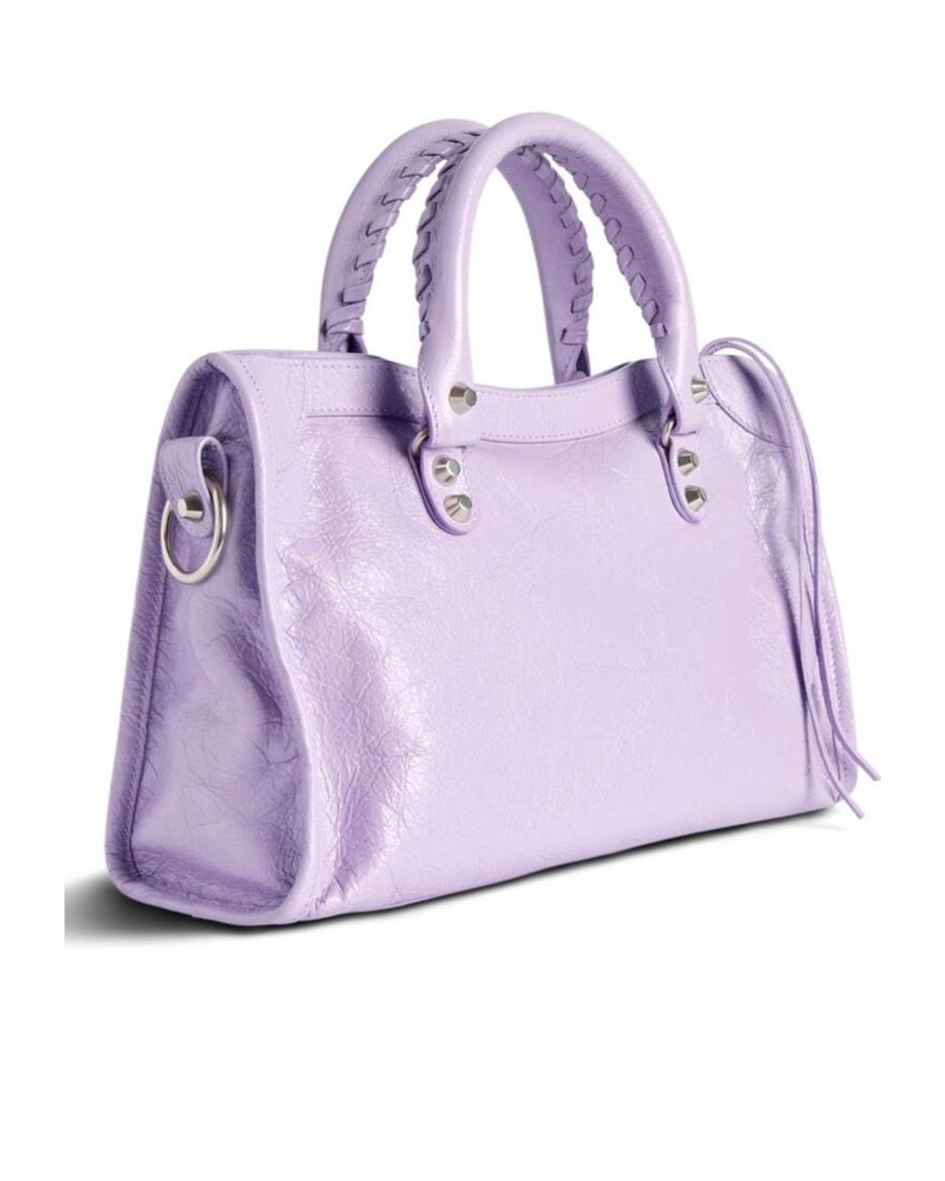 Balenciaga Purple Le City Small Handbag